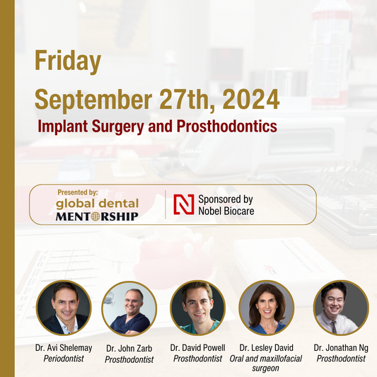 September 27, 2024 - Restorative and Surgical Implant Hands-On